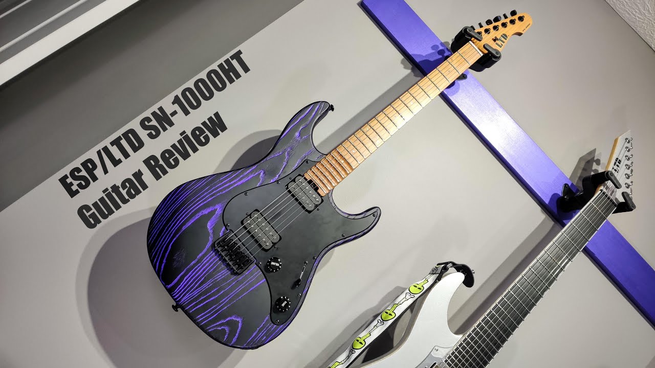 ESP/LTD SN-1000HT Purple Blast Guitar Review