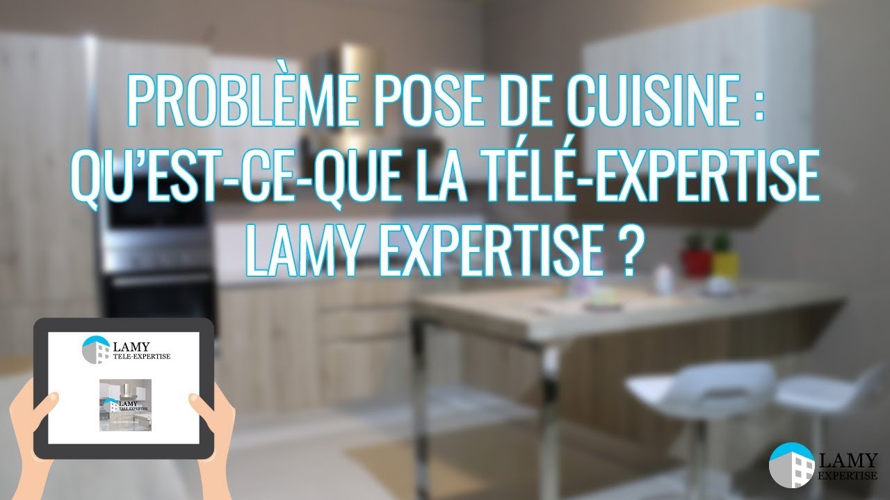 Problème pose de cuisine : qu'est-ce-que la Télé-Expertise LAMY Expertise ?