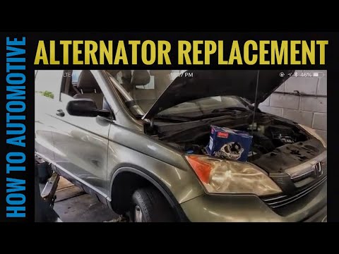 How to Replace the Alternator on a 2007-2011 Honda CR-V