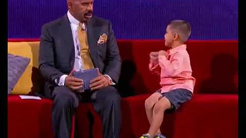 Smartest kid in the world Steve Harvey