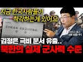 탈북자 출신 북한전문기자가 말하는 한국인들이 잘못 알고 있는 북한의 실제 군사력 수준 ㄷㄷ