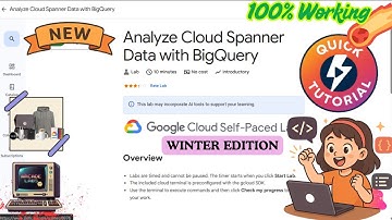 Analyze Cloud Spanner Data with BigQuery | Winter Guide #qwiklabsarcade2025 #qwiklabs