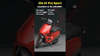 New Ola S1 Pro Sport Launch