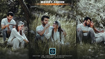 Moody Green Tone | Camera Raw Preset | Color Grading Photoshop Tutorial