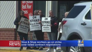 Stop & Shop Workers Go On Strike Over Failed Contract Negotiations
