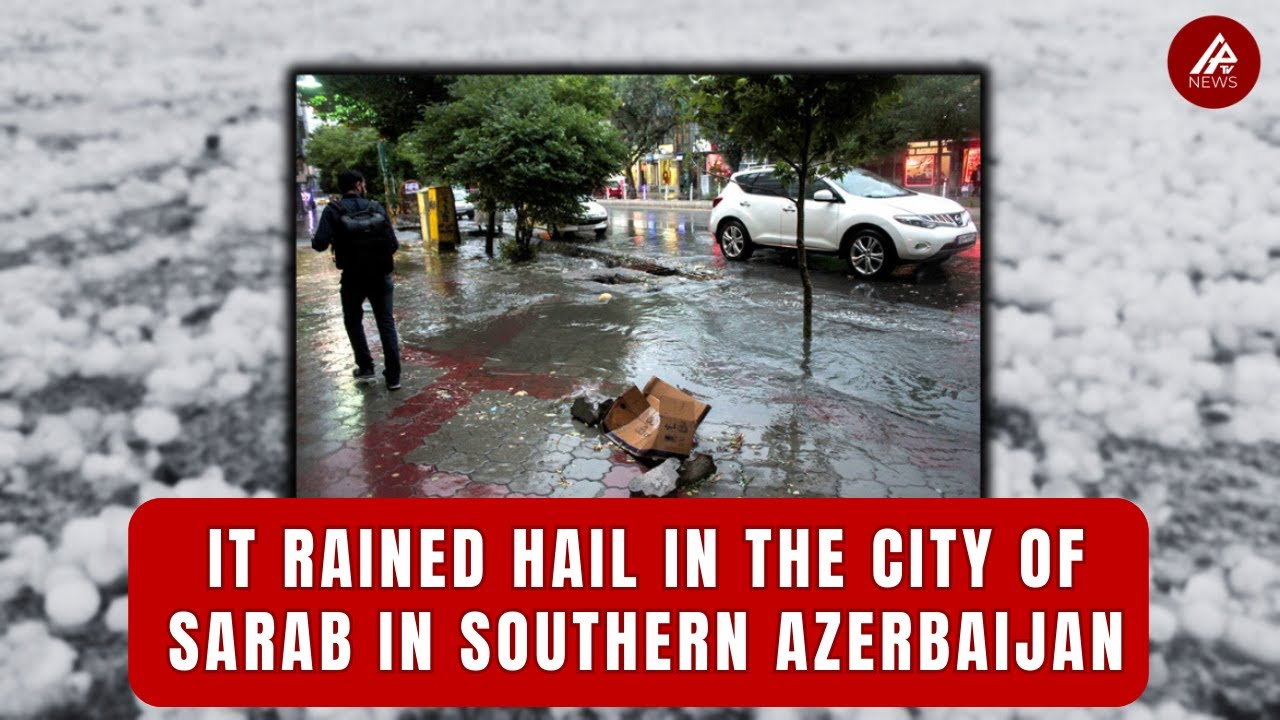 Terrible weather condition in Sarab 