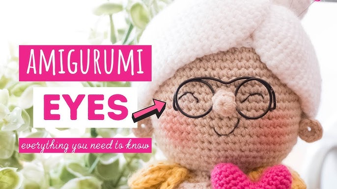 Crochet eyes pattern, eyes for amigurumi toys, 3 in 1 Toys c - Inspire  Uplift