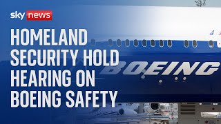 Senate Homeland Security and Government Affairs hold hearing on Boeing safety concerns