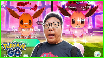 I Couldn’t Believe My Insane Luck for Dynamax Eevee Battle Weekend!! - Pokemon GO