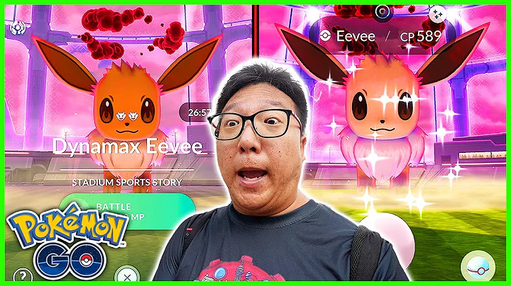 I Couldn’t Believe My Insane Luck for Dynamax Eevee Battle Weekend!! - Pokemon GO