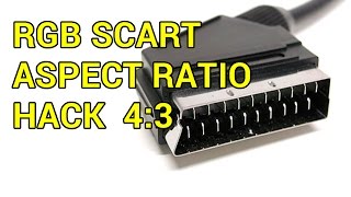 RGB SCART Aspect Ratio Hack 4:3 - YouTube
An RGB SCART Aspect Ratio Hack to force the CRT into 4:3 instead of 16:9 for retro gaming.
Please comment if you have any questions. Share and Like.... and of course Subscribe to see more tutorials.
Find us here http://www.globalgarage.com.au/ RGB SCART Aspect Ratio Hack 4:3 - YouTube