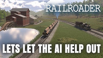Railroader #7 Lets let the AI help out with the jobs. 1950s sim based on a real location
