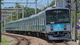西武20158F 第9802列車　武蔵丘出場試運転(ハリーポッターラッピング編成)