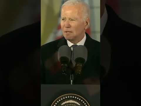 Россия никогда не победит Украину — Байден."Мы все будем едины", — добавил он.