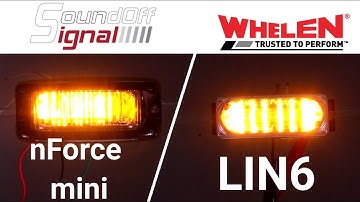 [COMPARISON] between SOS nForce mini /VS/ Whelen LIN6