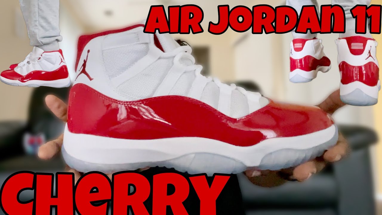 2022 Air Jordan Cherry 11 Unboxing