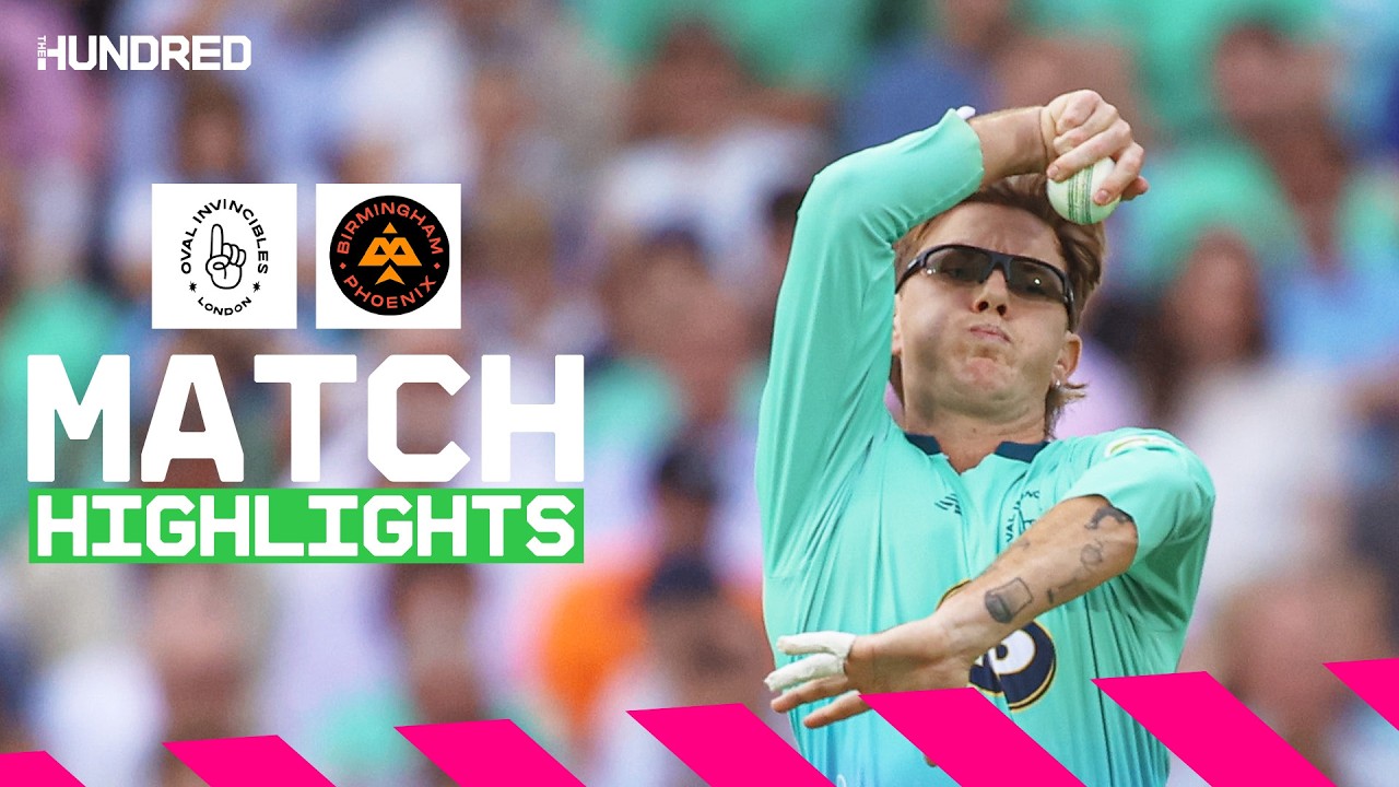 Zampa spin MASTERCLASS! 🌪️ | Oval Invincibles v Birmingham Phoenix Highlights