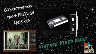 80's Commercials - March 1983 WGN ABC CBS