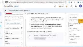Full Enhance Gemini Model Capabilities | GSP525 | GCP Challenge Lab with Explanation Update