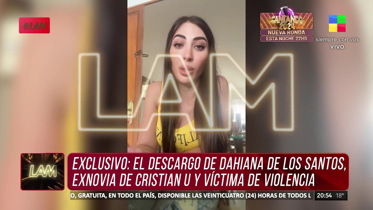 馃敶 La ex de CRISTIAN U DENUNCIA que sufri贸 VIOLENCIA DE G脡NERO