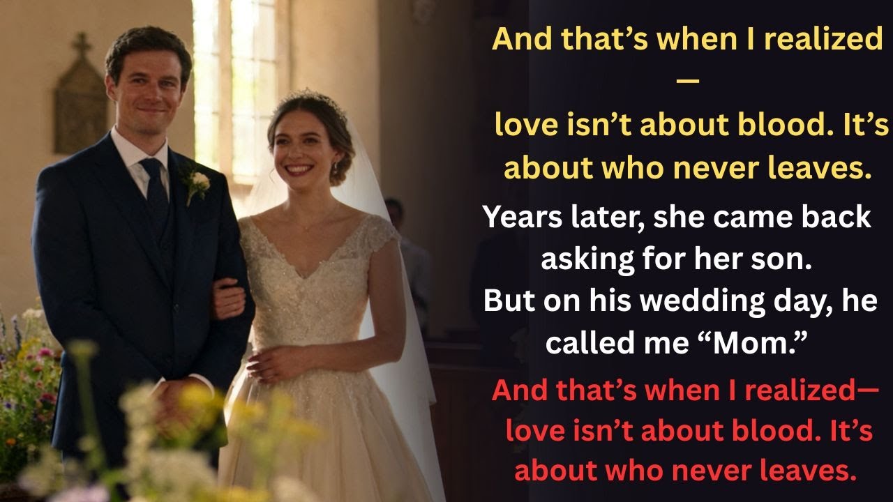 I Raised My Son When His Mother Left—The Day He Called Me “Mom” Changed Everything...