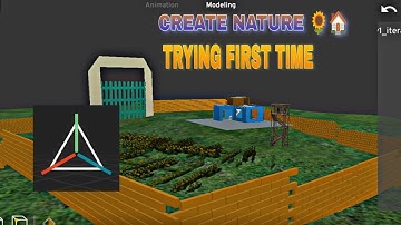 CREATE A NATURE IN PRIZMA3D TRY FIRST TIME #prizma3d #3danimation