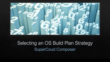 Introduction - SuperCloud Composer OS Build Plans