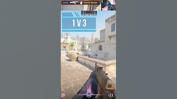 DAD AIM for the WIN 1v3 in CS2 PREMIER  #counterstrike #cs2 #competitivegaming