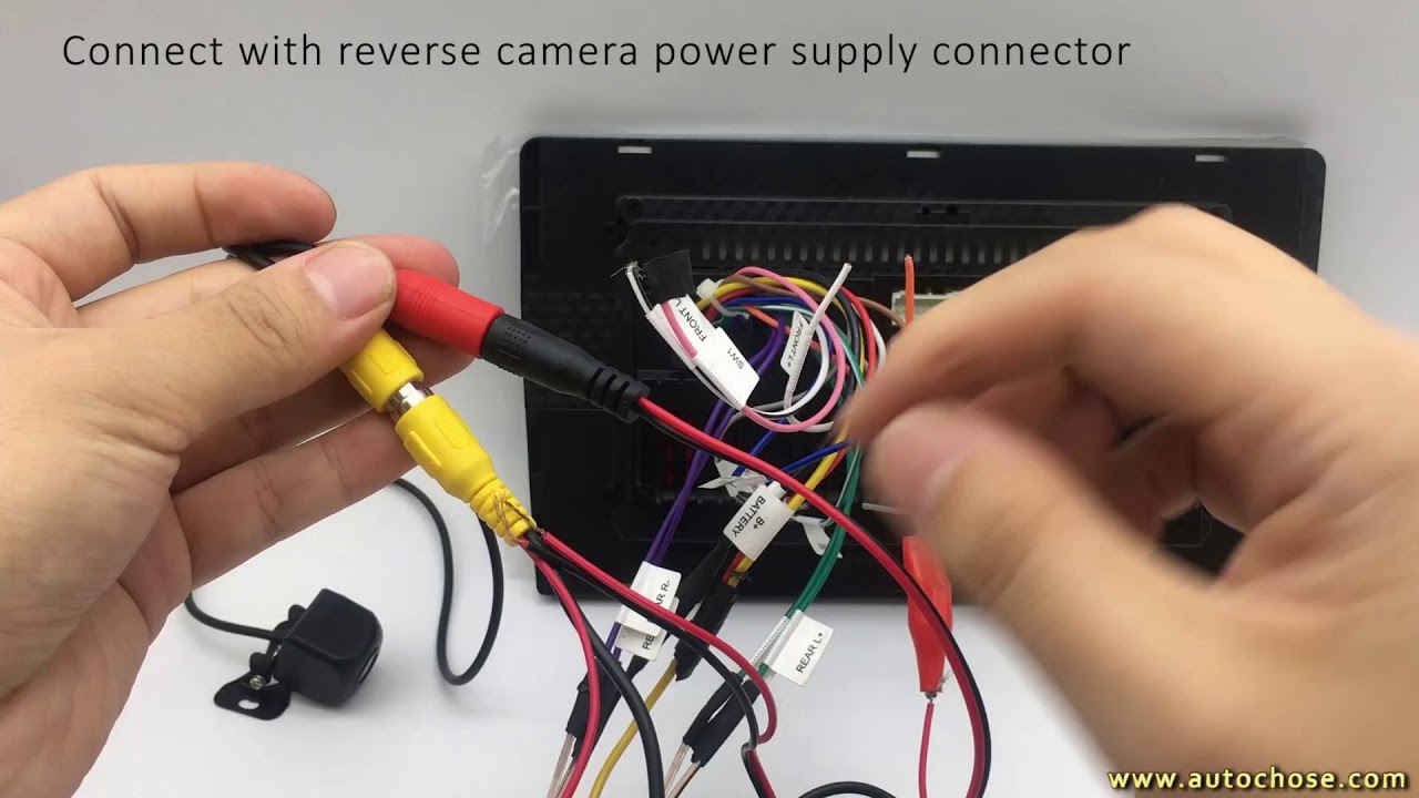 Wireless Reverse Camera Wiring Diagram 