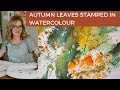How to Paint Autumn Leaves in Watercolour with Angela Fehr