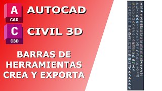 Como crear barra de herramientas y exportarlas a un menú .cuix