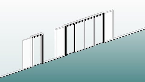 Revit Exercise (Day 138) - Multiple Cavity Sliding Door