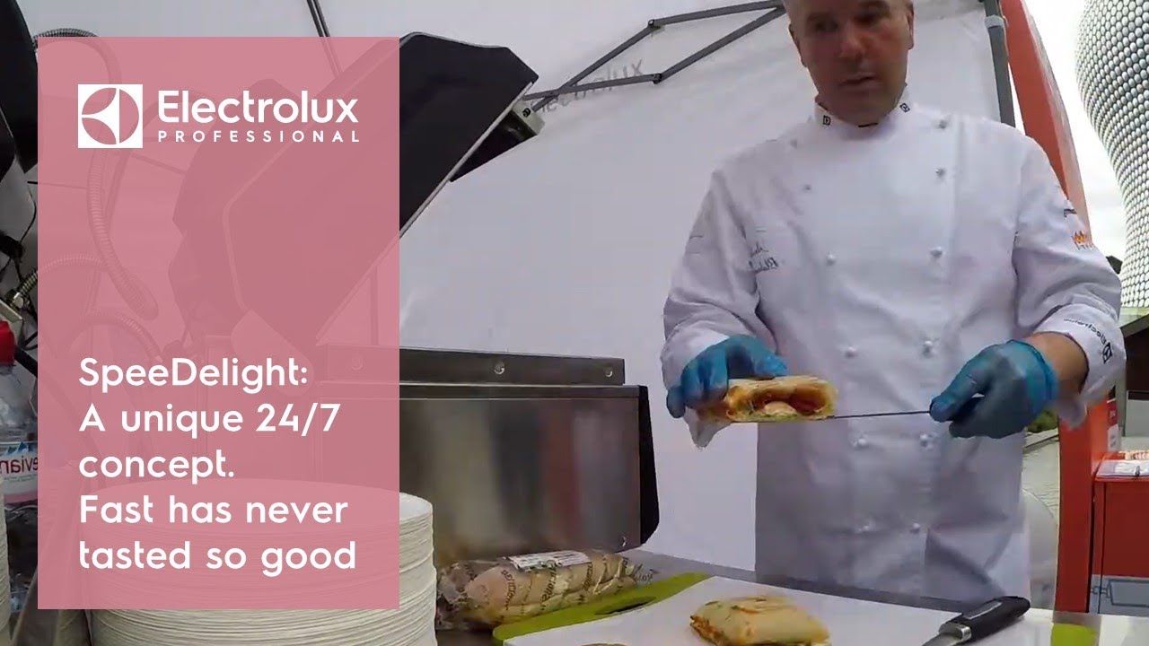 SpeeDelight: A unique 24/7 concept. Fast has never tasted so good | Electrolux Professional