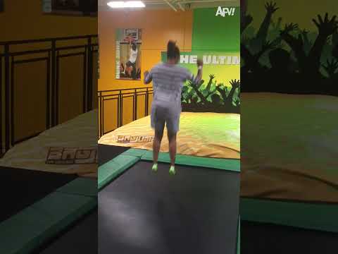 Failing with style 🤸‍♀ #shorts #trampoline #fail #humor