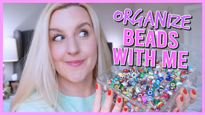 ORGANIZE BEADS WITH ME (ASMR STYLE) ....it was chaotic!!  || KellyPrepsterStudio