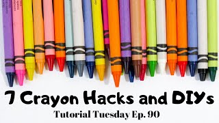 7 Crayon Hacks and DIYs