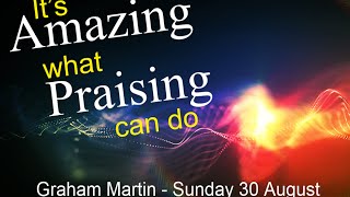Live from destiny church, wakefield, graham martin talks about the
power of worship and praise. he encourages us that no matter what our
circumstance we shou...