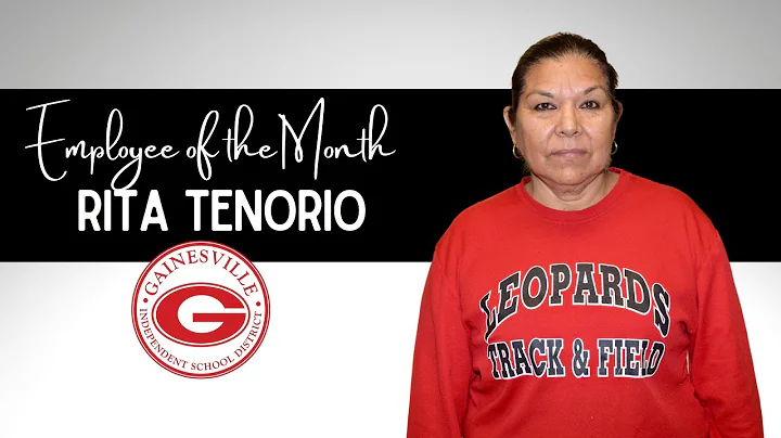 Rita Tenorio, Employee of the Month