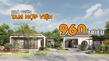 Nhà cấp 4 Tam Hợp Viện cho 3 thế hệ, sân vườn thoáng mát