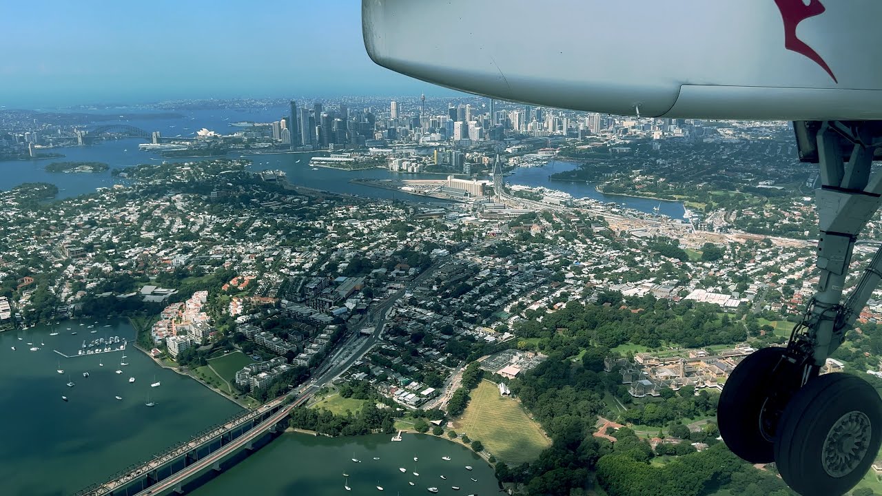 Full Flight Dubbo to Sydney Qantas QF2041 Dash 8 Q400 YouTube