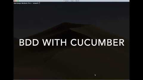 BDD with Cucumber - Part 1 - Enhanced