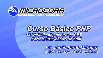 Curso basico de php - Video 14 - Variable php dentro de GET parte 1 - Jesus Pardo