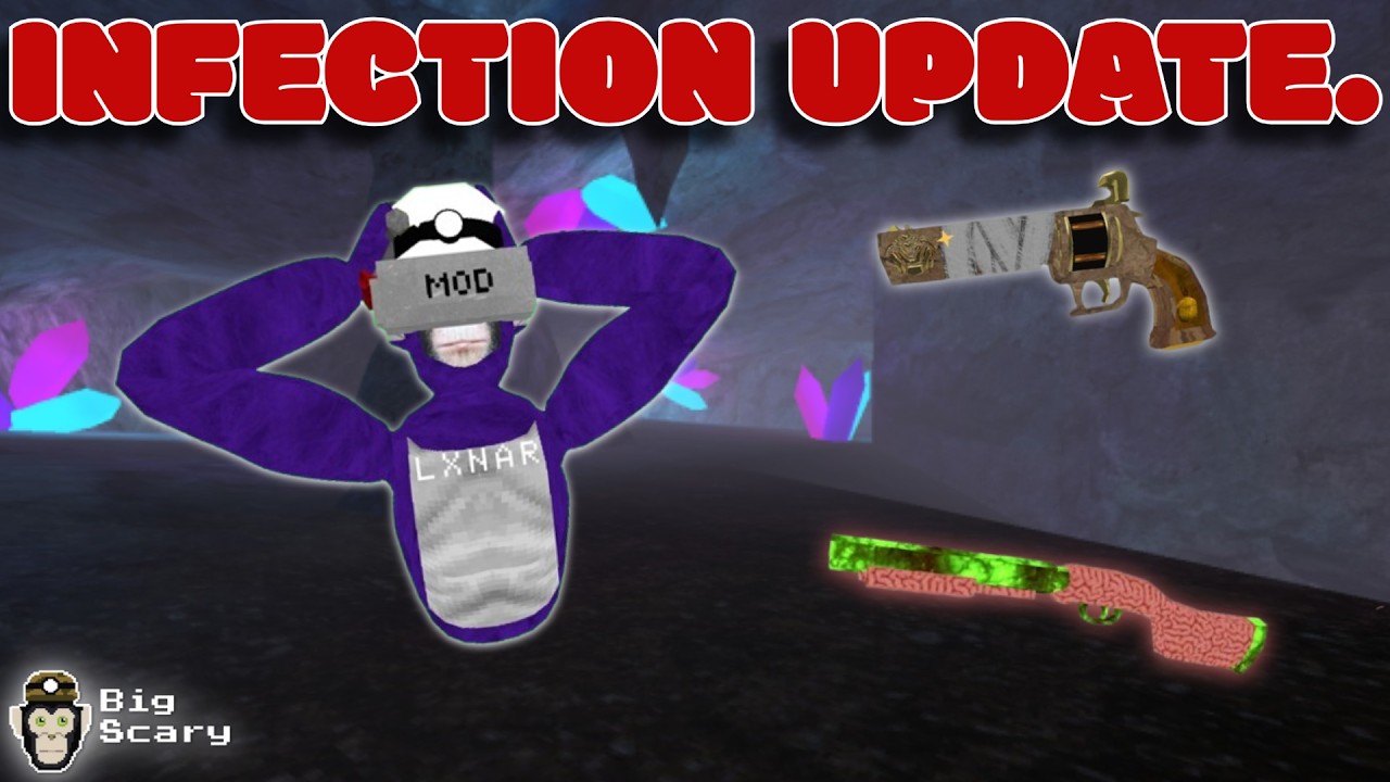 Watch Big Scary's INFECTION Update is INSANE! (Weapon Skins) on YouTube Watch Big Scary's INFECTION Update is INSANE! (Weapon Skins) on YouTube