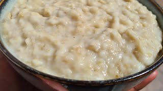 HOW TO MAKE OATS PORRIDGE | SIMPLE WINTER BREAKFAST.|