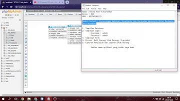 Demo  Aplikasi Inventaris dan Penjualan Aksesoris Motor Berbasis Java Netbeans