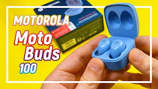 Крутые Бюджетные Наушники Motorola Moto Buds 100 - Наследник Verve Buds 100