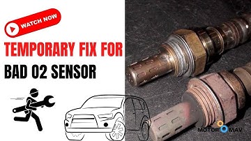 Temporary Fix For Bad O2 Sensor in only 3 Steps!