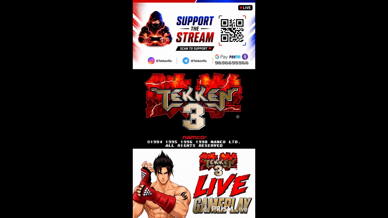 Tekken 3 Live Gameplay