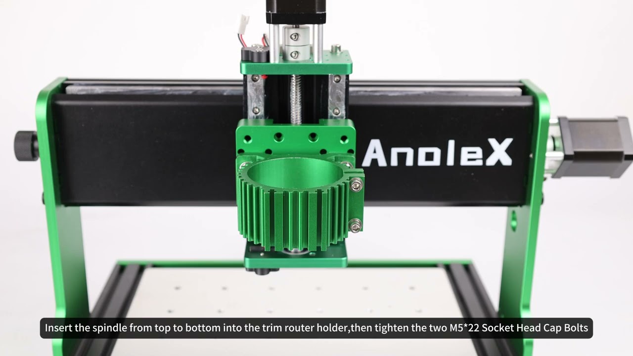 Part 1_AnoleX CNC Router 3030-Evo Max - Assembly & Wiring - YouTube