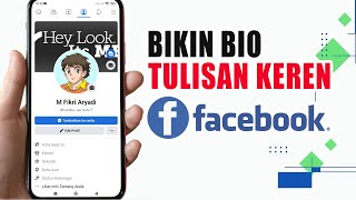 Cara Membuat Bio Facebook Keren Dan Aesthetic